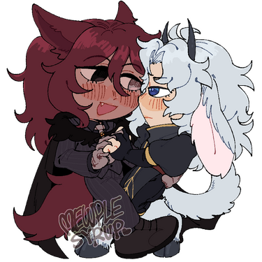 Unshaded chibi (comm)