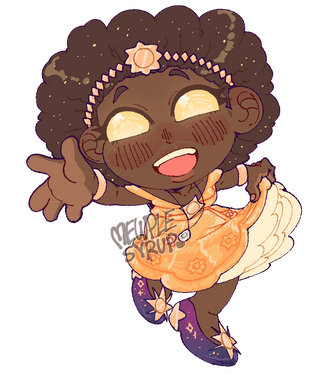 Unshaded chibi (comm, dnd)