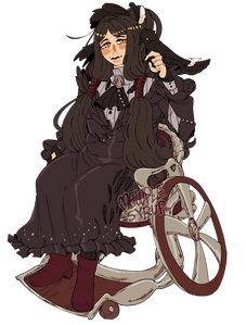 Unshaded fullbody design (comm, dnd)