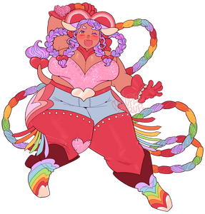 Unshaded fullbody design (oc)