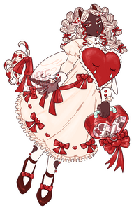 Unshaded fullbody design (oc)